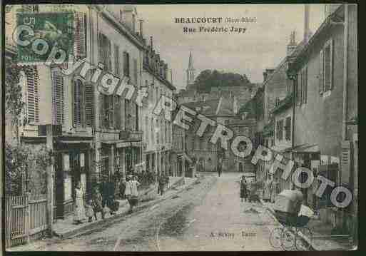 Ville de BEAUCOURT Carte postale ancienne